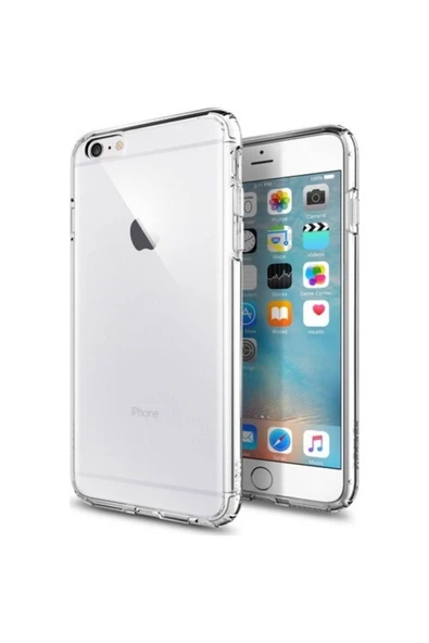 Apple iPhone 6S Plus Premium Silikon Kılıf Şeffaf ürün görseli 1