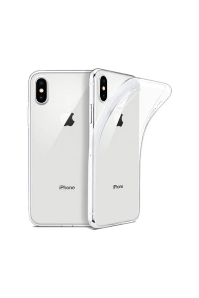 Apple iPhone X Premium Silikon Kılıf Şeffaf ürün görseli 1