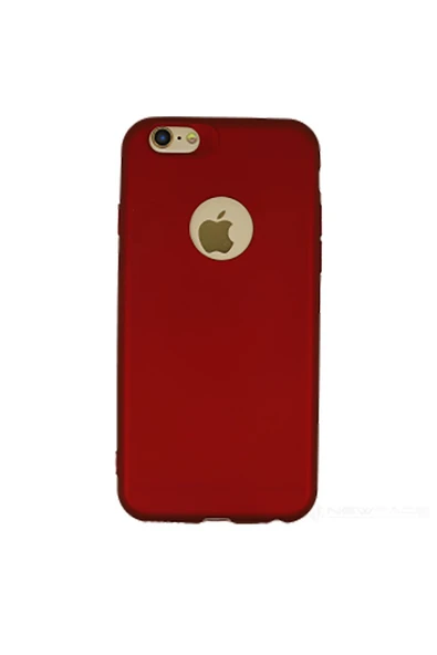 Apple iPhone 7 Premium Silikon Kılıf Bordo ürün görseli 1