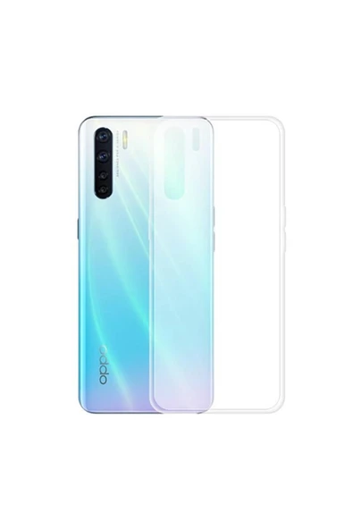 Oppo A91 Premium Silikon Kılıf Şeffaf ürün görseli 1
