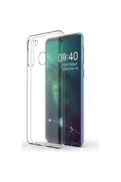 Samsung Galaxy M11 Premium Silikon Kılıf Şeffaf ürün görseli 1