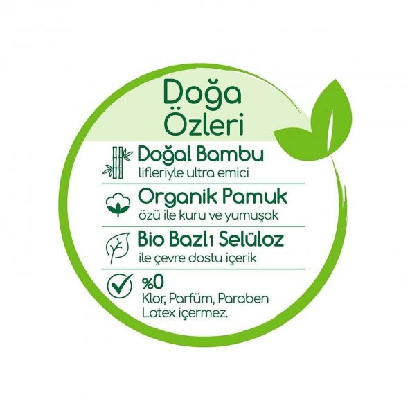 Bebem Natural Bebek Bezi Ultra Fırsat Paketi 5 Beden 72x3 216 Adet ürün görseli 1