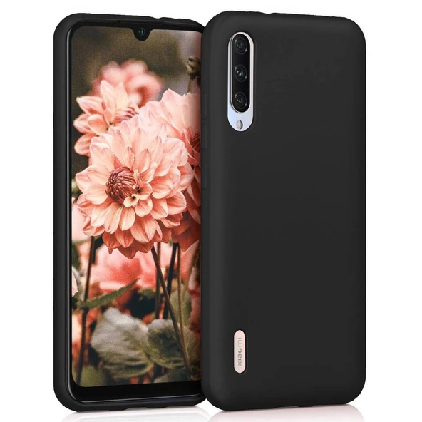 Xiaomi Mi 9 Lite Premium Silikon Kılıf Siyah ürün görseli 1