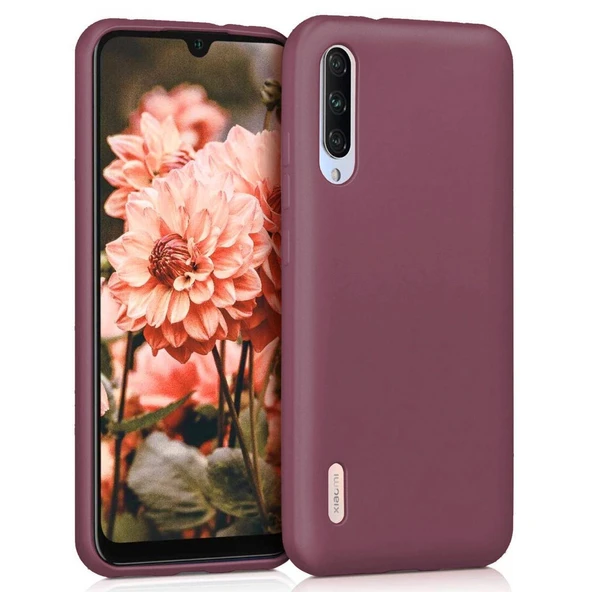 Xiaomi Mi 9 Lite Premium Silikon Kılıf Mor ürün görseli 1