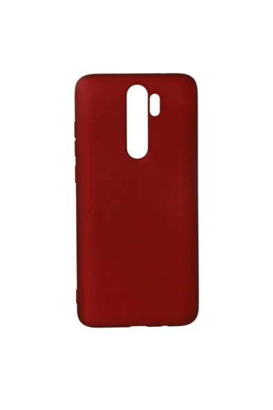 Xiaomi Redmi Note 8 Pro Premium Silikon Kılıf Bordo ürün görseli 1