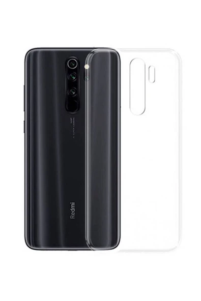 Xiaomi Redmi Note 8 Pro Premium Silikon Kılıf Şeffaf ürün görseli 1