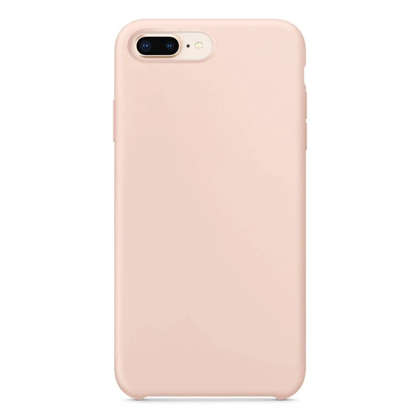 Apple iPhone 8 ピンク PTTAVM: Apple iPhone 8 Plus Altı Açık Liquit Lansman Silikon Toz Pembe
