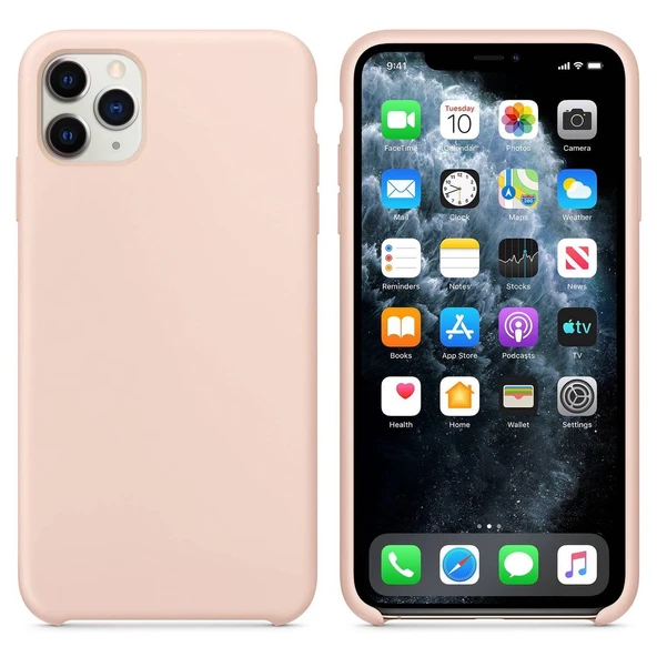 PTTAVM: Apple iPhone 11 Pro Max Altı Açık Liquit Lansman Silikon