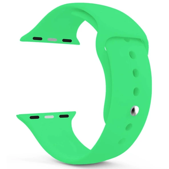 Apple Watch Series SE 40 MM Silikon Kordon Yeşil ürün görseli 1