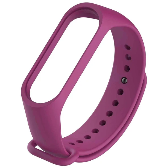 Xiaomi Mi Band 3 Silikon Kordon Mor ürün görseli 1