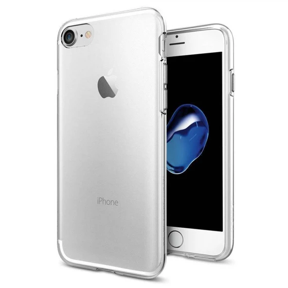 Apple iPhone 7 Ultra İnce Silikon Kılıf Şeffaf ürün görseli 1