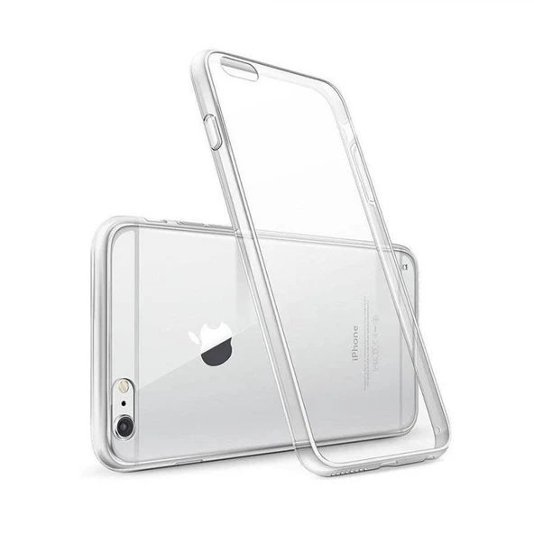 Apple iPhone 6S Plus 2.0 MM Korumalı Silikon Kılıf Şeffaf - Resim 2