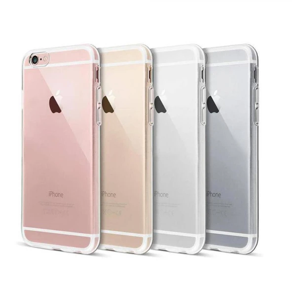Apple iPhone 6S Plus 2.0 MM Korumalı Silikon Kılıf Şeffaf - Resim 3