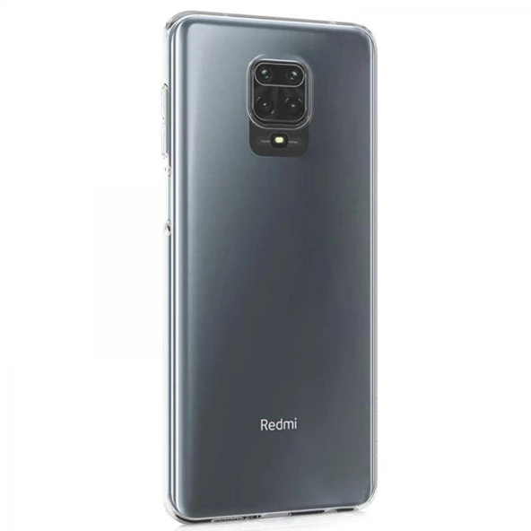 Xiaomi Redmi Note 9 Pro Max 2.0 MM Korumalı Silikon Kılıf Şeffaf - Resim 2