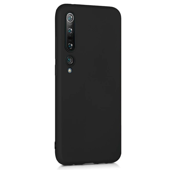 Xiaomi Mi 10 Pro Premium Silikon Kılıf Siyah ürün görseli 1