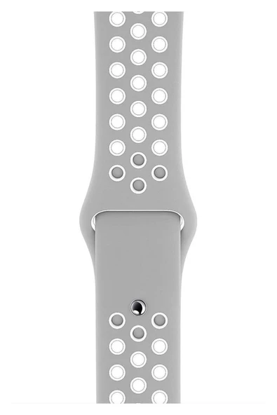 Apple Watch Series 4 40 MM Fileli Kordon Gri-Beyaz ürün görseli 1