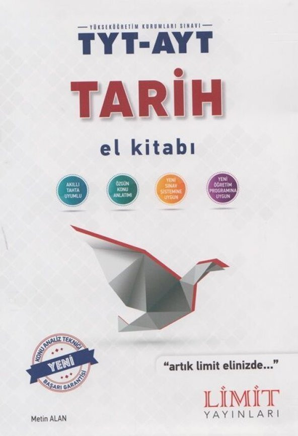 Limit Yayınları TYT AYT Tarih El Kitabı ürün görseli 1
