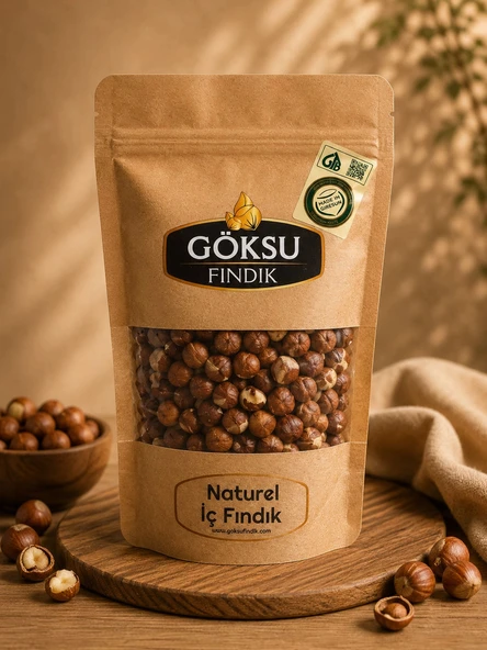 NATUREL İÇ FINDIK 500GR-DOYPACK ürün görseli 1