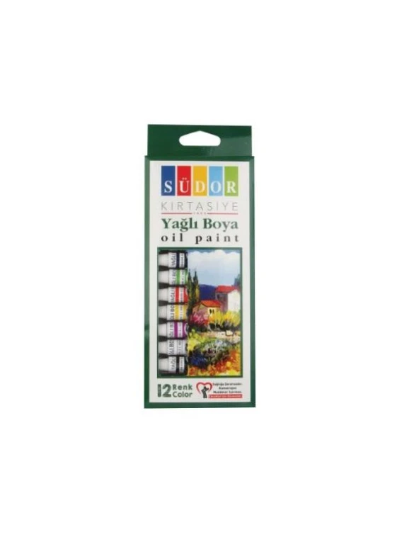 SÜDOR YAĞLI BOYA SET 12*9 ML ürün görseli 1