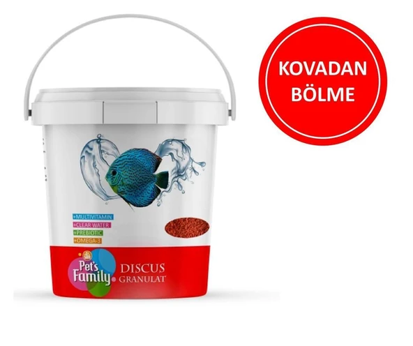 Pets Family Discus Çiklet Granulat Protein Balık Yemi ( KOVADAN BÖLME ) 50 Gr ürün görseli 1