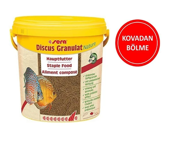 Sera Discus Granulat Balık Yemi ( Kovadan Bölme ) 50 GR ürün görseli 1