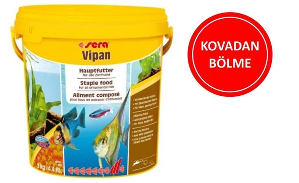 Sera Vipan Pul Balık Yemi ( Kovadan Bölme ) 50 GR ürün görseli 1