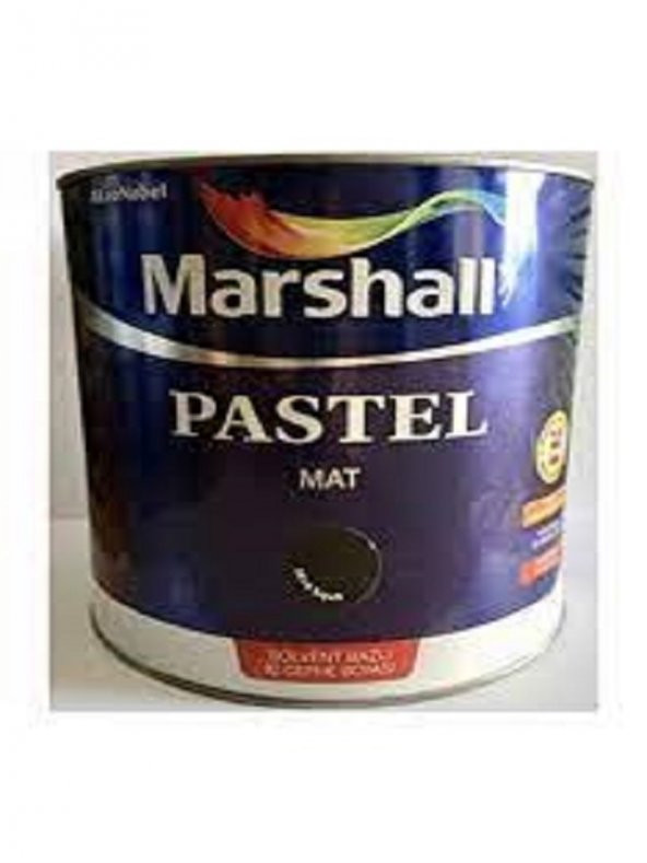 PASTEL MAT SİYAH BOYA 0,75 LT ürün görseli 1
