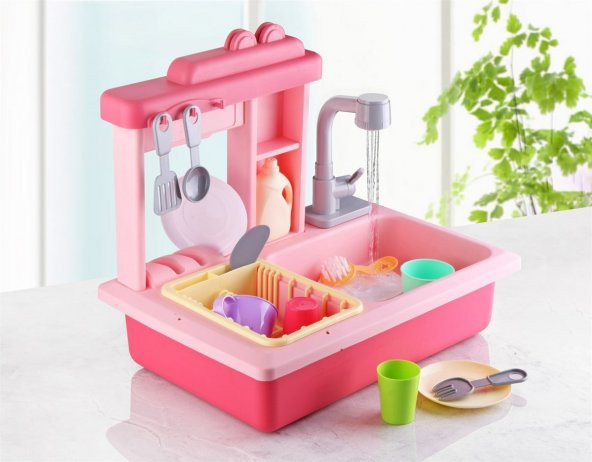Let's Be Child Pilli İnteraktif Lavabo Seti LC-30916 - Resim 4