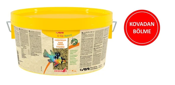 Sera O-Nıp Tablet Etçil Balık Yemi ( Kovadan Bölme ) 50 GR ürün görseli 1