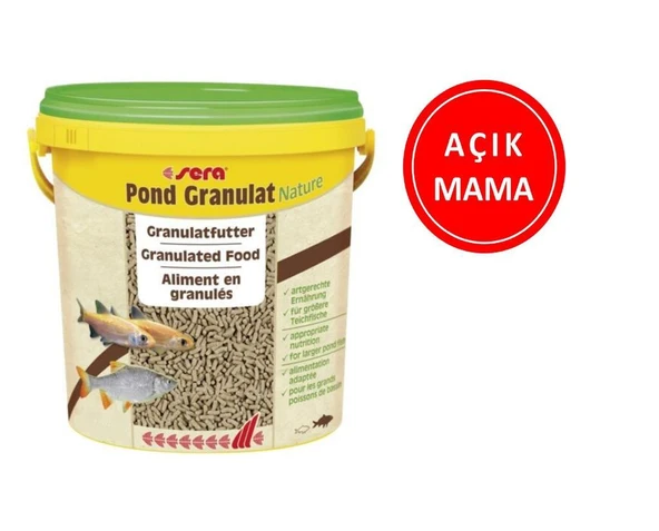 Sera Pond Granulat Balık Yemi ( Kovadan Bölme ) 50 GR ürün görseli 1