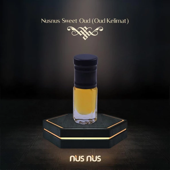 Nusnus Sweet Oud (Oud Kelimat) 6 ml - Resim 2