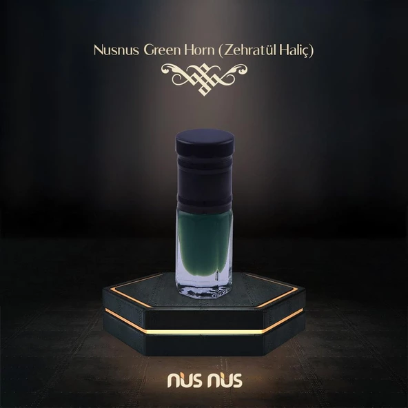 Nusnus Green Horn (Zehratül Haliç) 12 ml - Resim 2