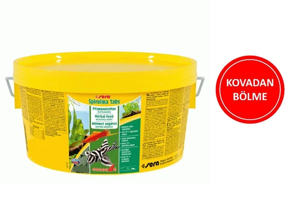 Sera Spirulina Tablet Balık Yemi ( Kovadan Bölme ) 50 GR ürün görseli 1