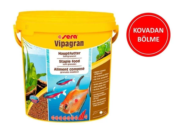 Sera Vipagran Granül Balık Yemi ( Kovadan Bölme ) 50 GR ürün görseli 1