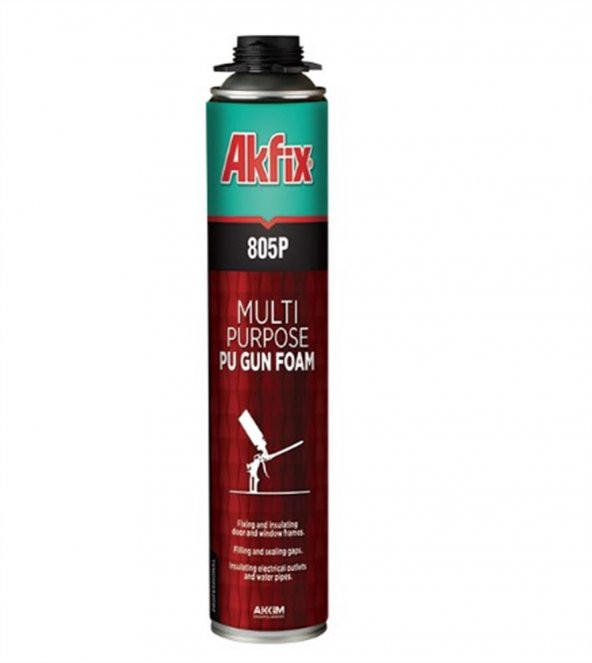 AKFİX 805P FA001 TABANCALI KÖPÜK 850 GR ürün görseli 1