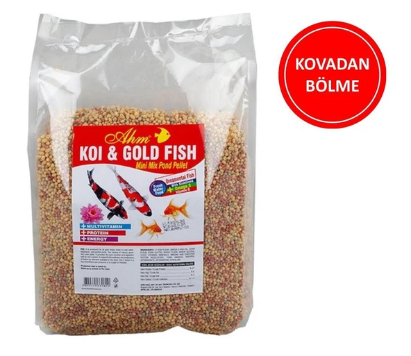AHM Koi ve Japon Mix Yem (KOVADAN BÖLME) 50 Gr ürün görseli 1