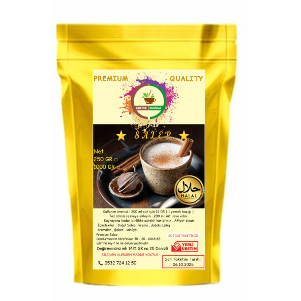 premium Salep 1kg ürün görseli 1