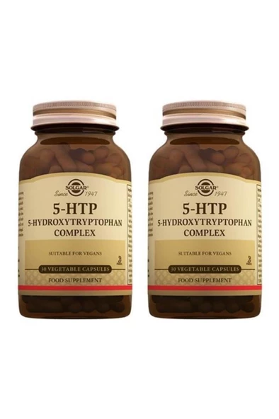 Solgar 5-HTP 100 Mg 30 Veg Kapsül - 2 ADET-SKT:12/2027 ürün görseli 1