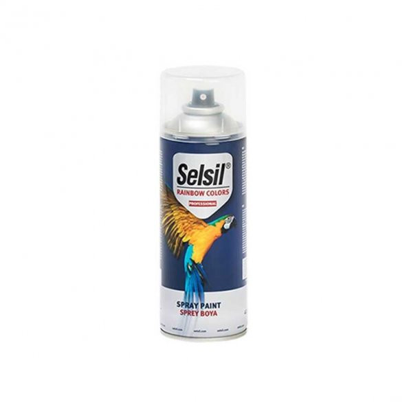 SELSİL RAINBOW AKRİLİK RAL6018 AÇIK YEŞİL SPREY BOYA 400 ML ürün görseli 1