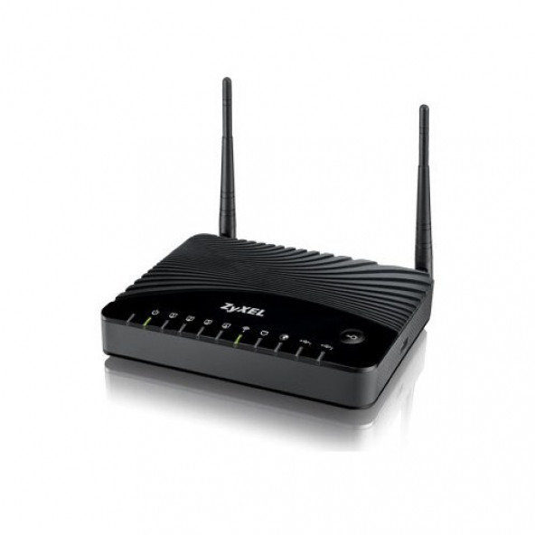 Zyxel P-660HNU-F1+WAP3205 300 Mbps ADSL2+ Modem ürün görseli 1