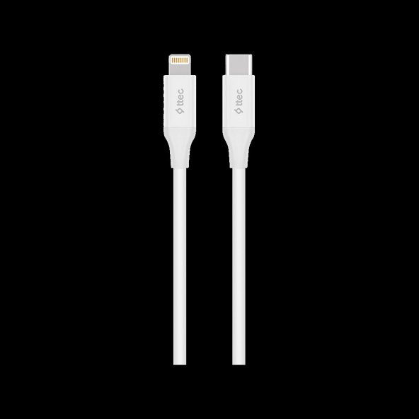 TTEC 2DK40B TYPCE-LİGHTİNG HIZLI ŞARJ KABLOSU 150CM ürün görseli 1