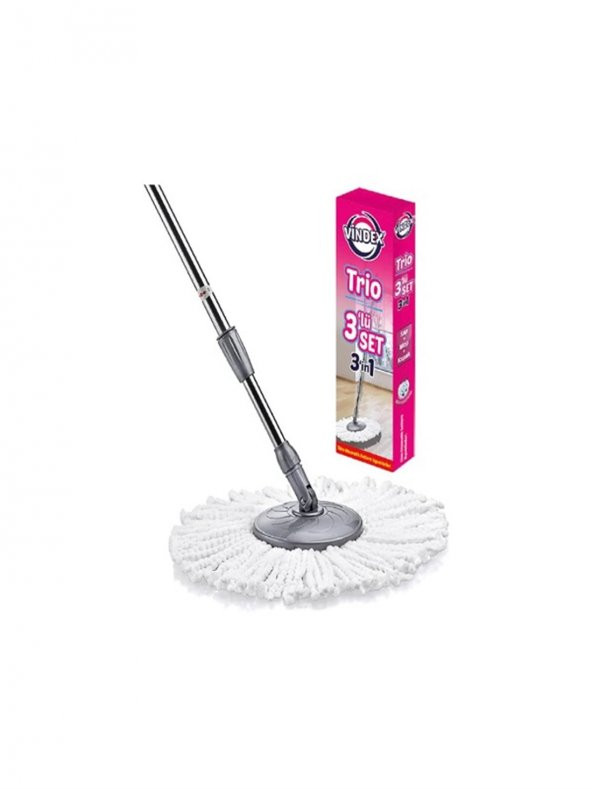 VİNDEX TRİO 3 LÜ SET (SAP+BAŞLIK+MOP) ürün görseli 1