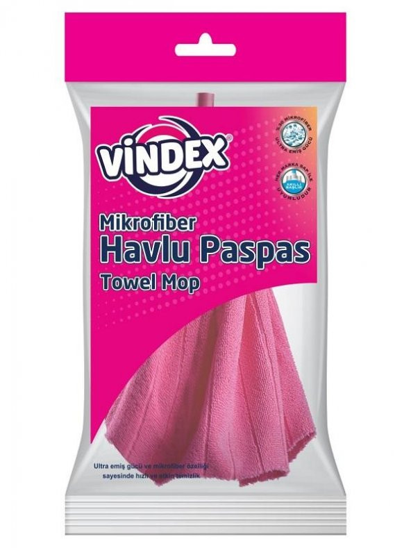 VİNDEX MİKROFİBER HAVLU PASPAS - Resim 2