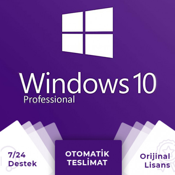 Windows 10 Pro Orjinal Dijital Lisans ürün görseli 1