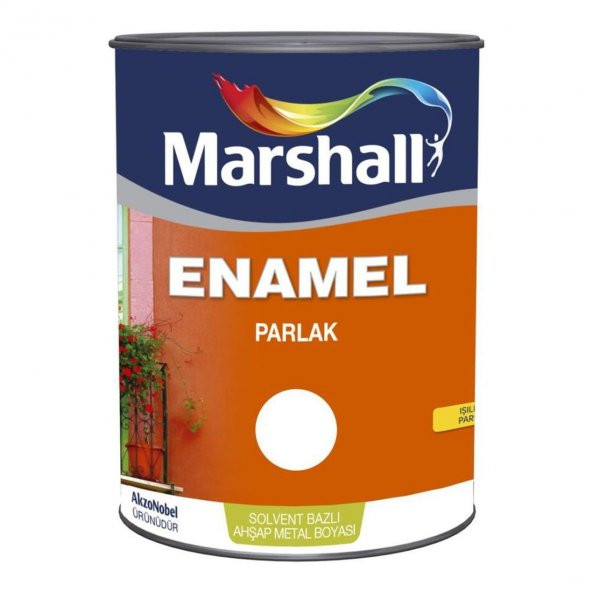 ENAMEL SOLVENT BAZLI AHŞAP-METAL BOYASI PARLAK SİYAH 2,5LT ürün görseli 1