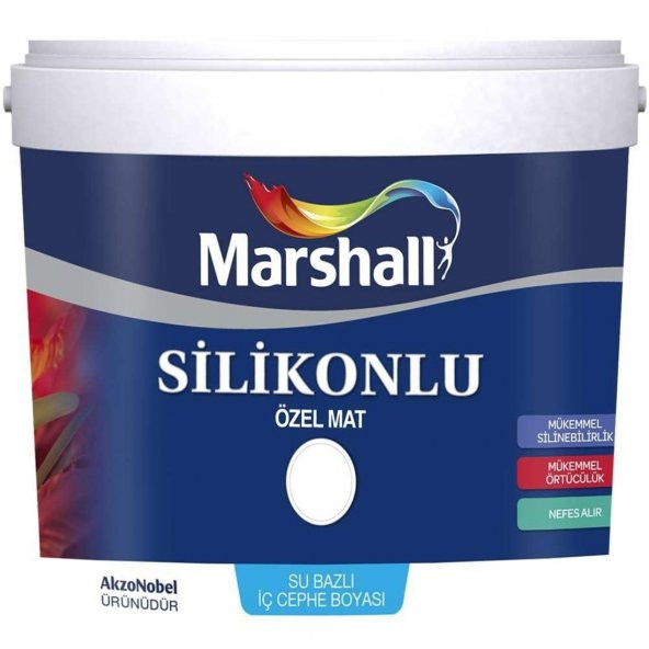 SİLİKONLU ÖZEL MAT BW BAZ İÇ CEPHE BOYASI 7,5 LT ürün görseli 1