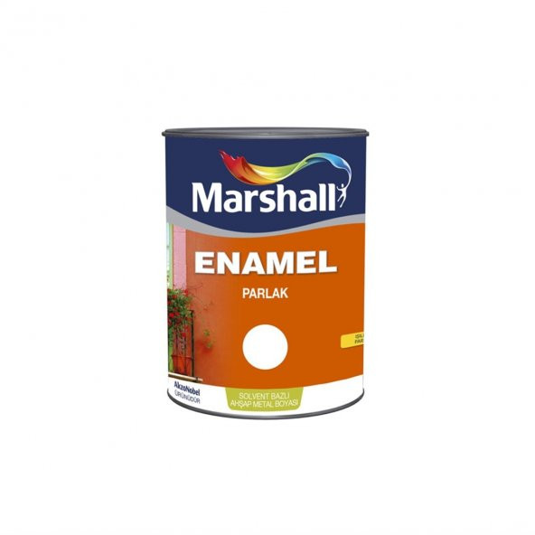 ENAMEL SOLVENT BAZLI AHŞAP-BOYASI PARLAK BEYAZ 0,75LT ürün görseli 1