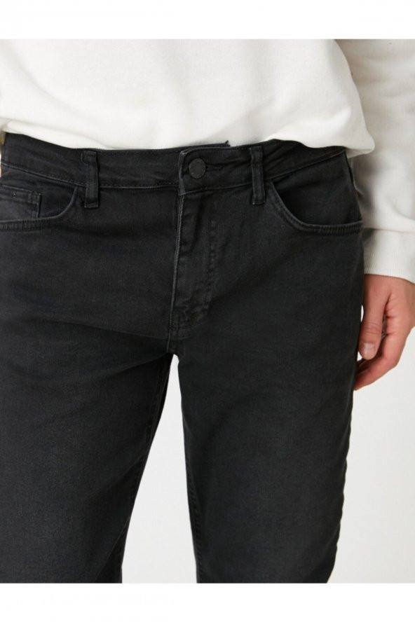 Slim Fit Kot Pantolon - Brad Jean - Resim 5