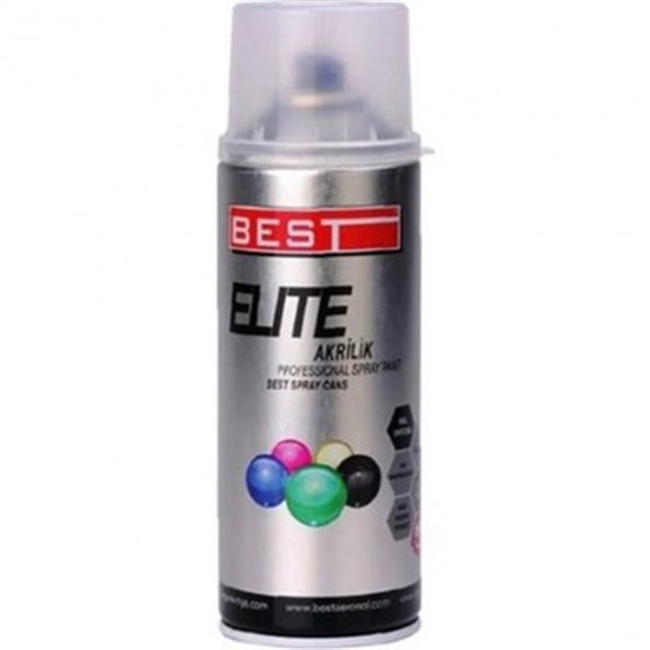 BEST AKRİLİK ELİTE 9007 KOYU METAL GRİ SPREY BOYA 400 ML ürün görseli 1