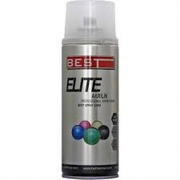 BEST AKRİLİK ELİTE 9005 MAT DERİN SİYAH SPREY BOYA 400 ML ürün görseli 1
